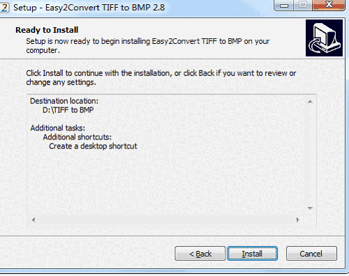 Easy2Convert TIFF to BMPv2.8