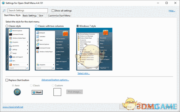 Open Shell(Windows经典菜单设置器)v4.4.169