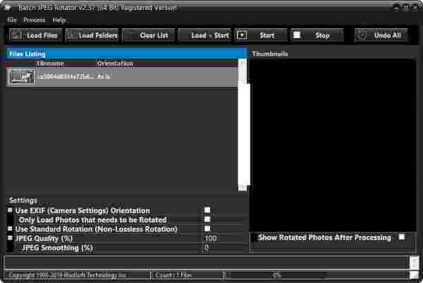 Batch JPEG Rotator官方版v2.52
