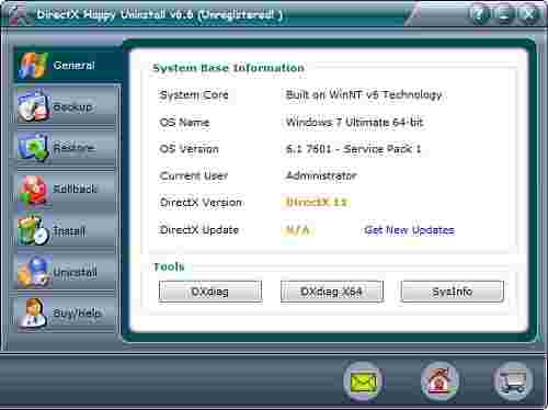 DirectX Happy Uninstall v6.86