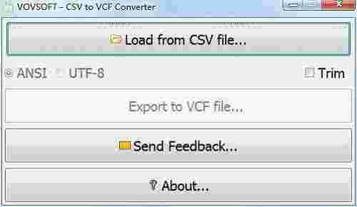 CSV to VCF Converterv1.0.0.0