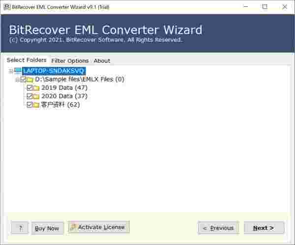 BitRecover EMLX Converter Wizard(EMLX文件转换器)v9.3.0