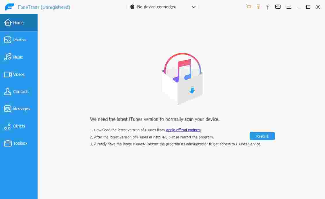 Aiseesoft FoneTrans最新版