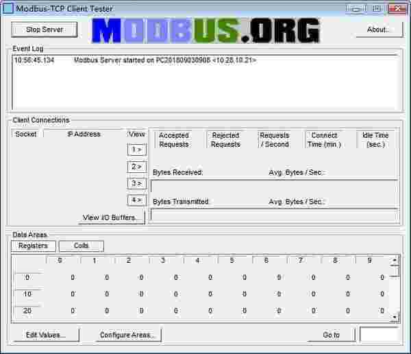 MODBUS-TCP Client Testerv1.0