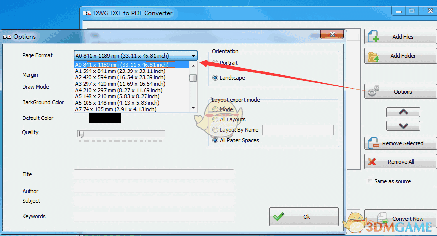 《DWG to PDF Converter》中文版