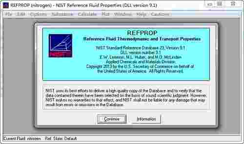 REFPROPv9.1