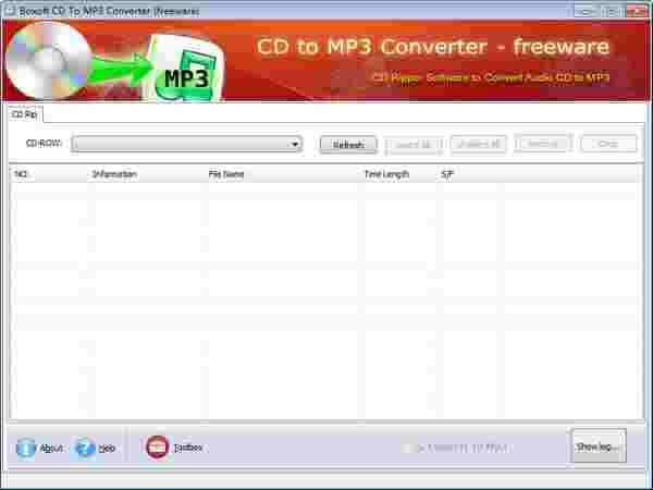 Boxoft CD to MP3 Converter1.0