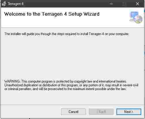 Terragen Professionalv4