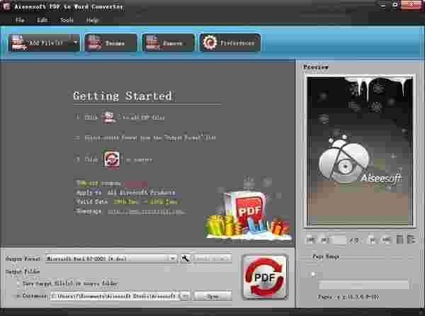 Aiseesoft PDF to Word Converterv3.1.8