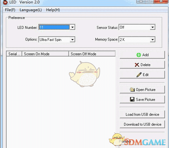 风扇改字驱动软件(LED Version) 2.0