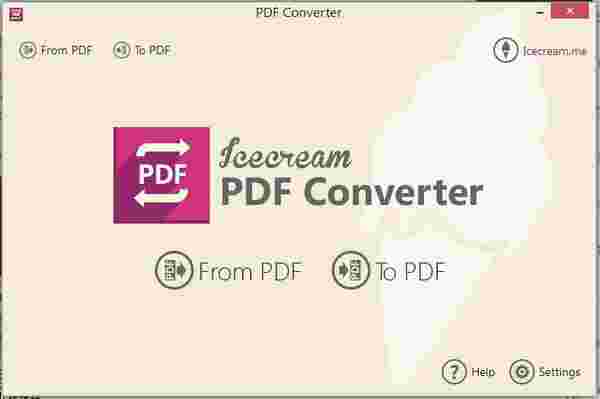 Icecream PDF Converter最新版