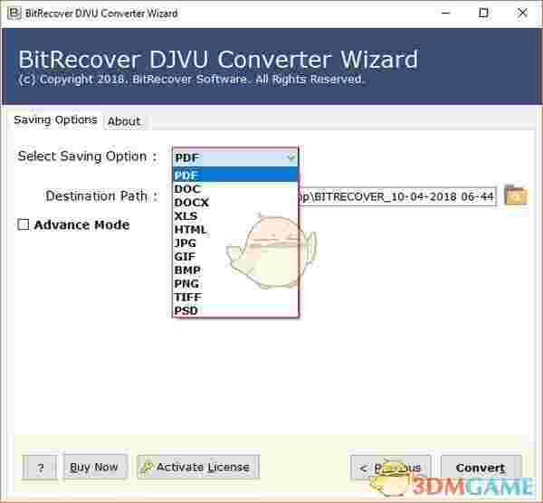 DjVu文件转换器v3.3.0