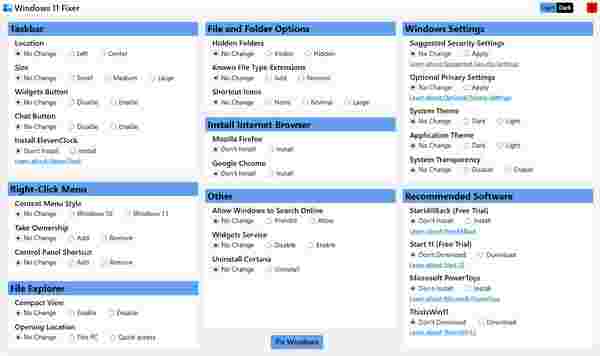 Windows 11 Fixerv1.1.1