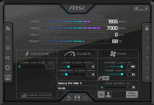 MSI Afterburner官网版
