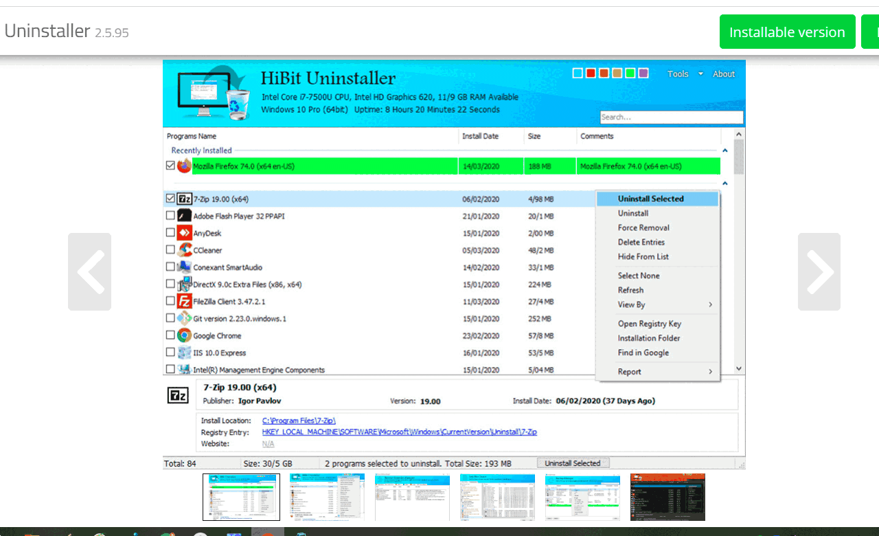HiBit Uninstaller3.1.62.100