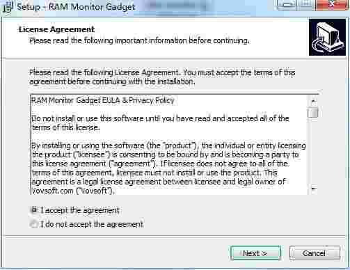 RAM Monitor Gadget1.4