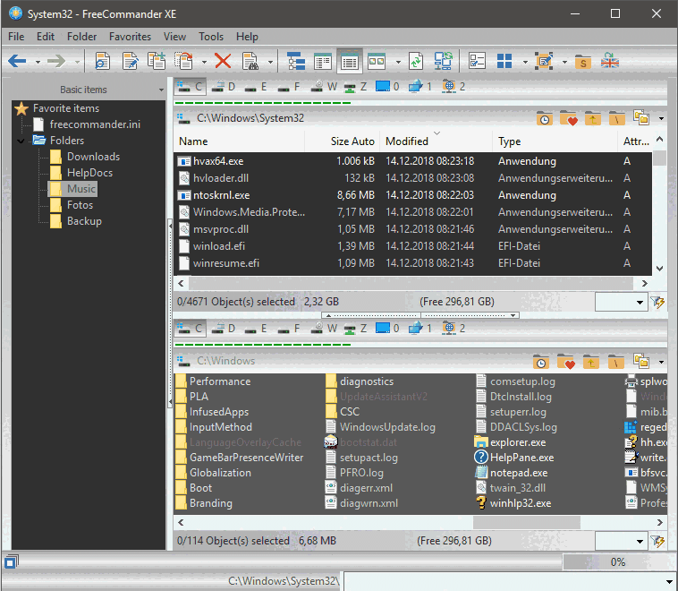 FreeCommanderXE-32位portable