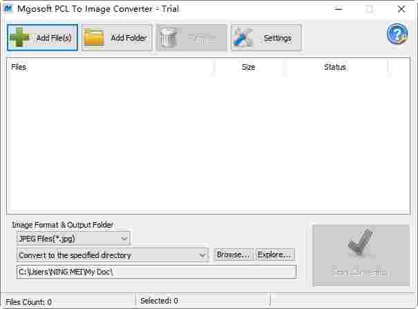 Mgosoft PCL To Image Converterv9.10