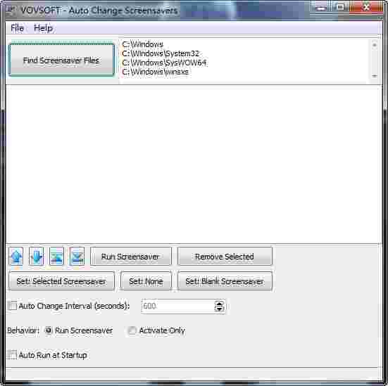 Auto Change Screensavers