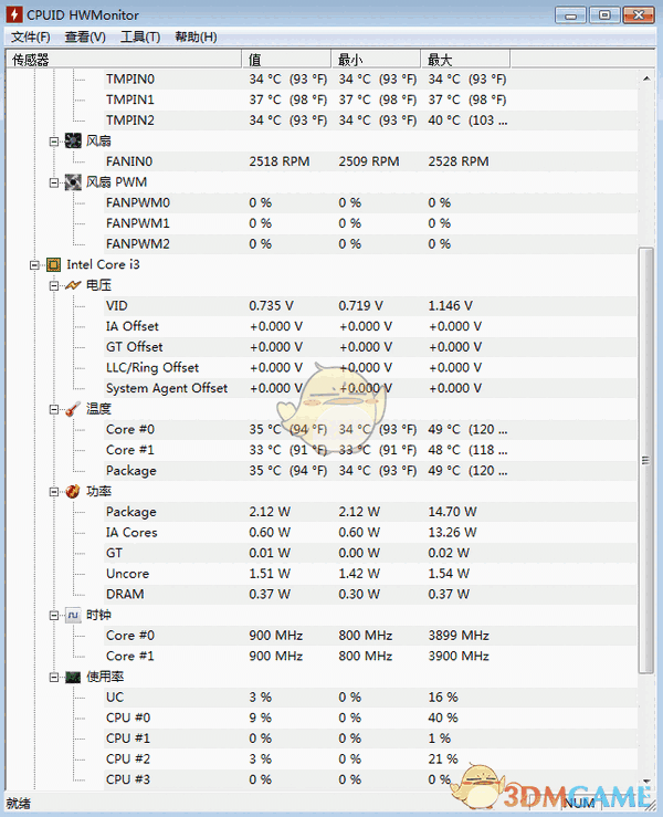 CPUID HWMonitor最新版