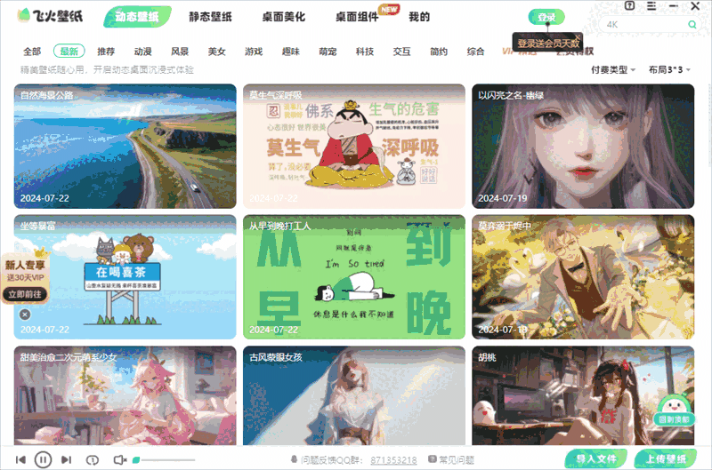 飞火动态壁纸经典版