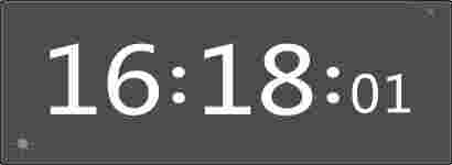 《DoDo护眼桌面时钟插件》官方版