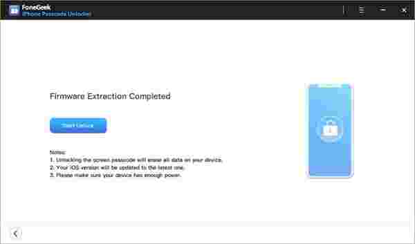FoneGeek iPhone Passcode Unlocker