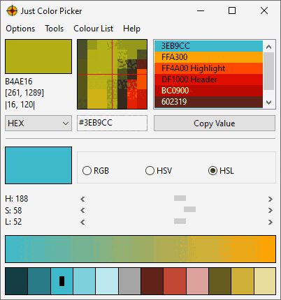 Just Color Picker5.9.0.0便携版