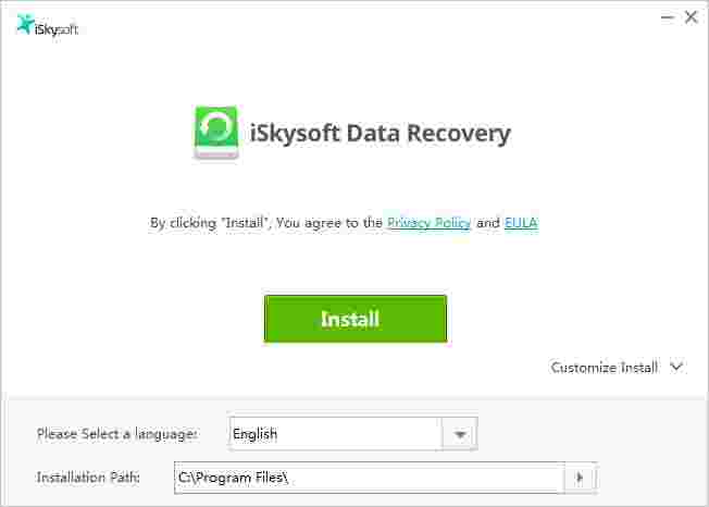 iSkysoft Data Recovery5.0.0