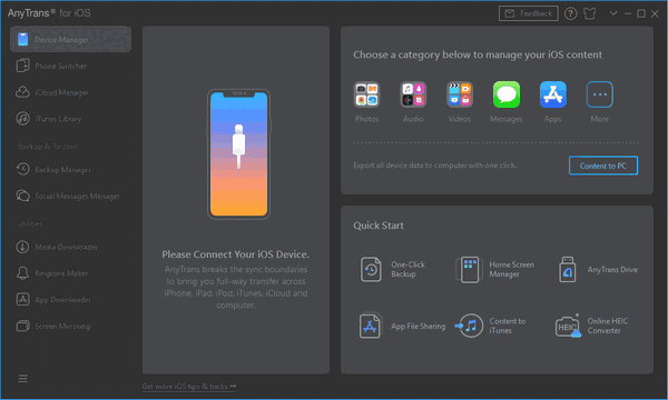 AnyTrans for iOS最新版