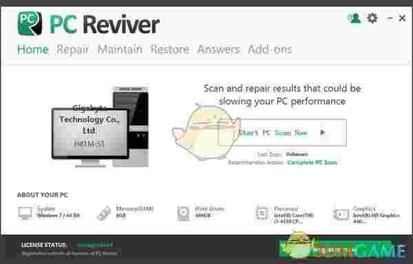 PC Reviver(电脑优化维护工具)v3.10.0.22