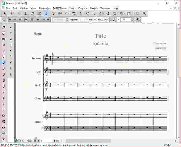 MakeMusic Finale27.1