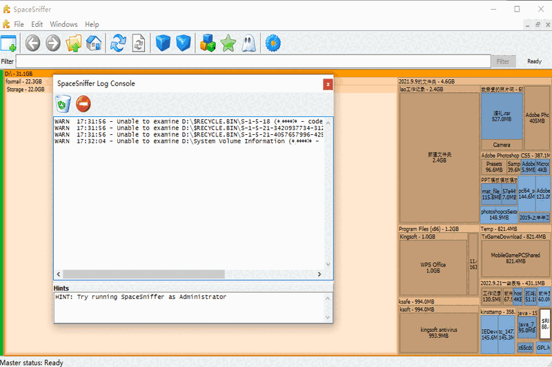 SpaceSniffer中文免费版