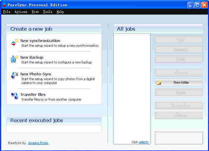 《PureSync》文件同步和备份工具