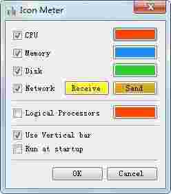 Icon Meter(任务栏监控软件)v2.1.0