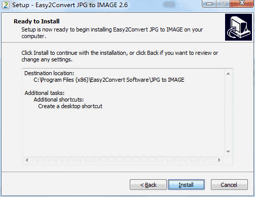 Easy2Convert JPG to IMAGE v2.6