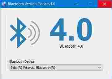 Bluetooth Version finder1.0