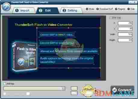 ThunderSoft Flash to AVI Converter最新版