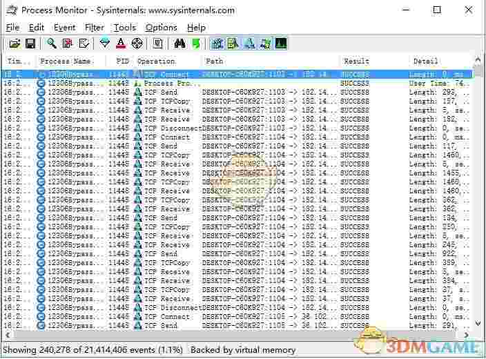 《Process Monitor》进程监视器