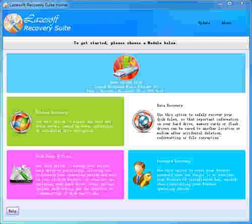 Lazesoft Recovery Suitev4.1
