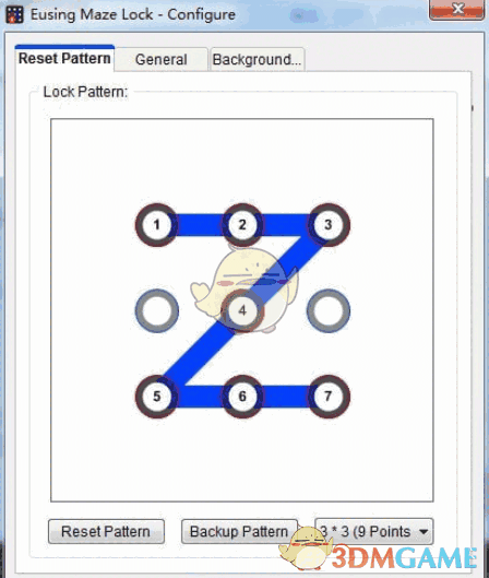 电脑九点解锁(Eusing Maze Lock)v4.1