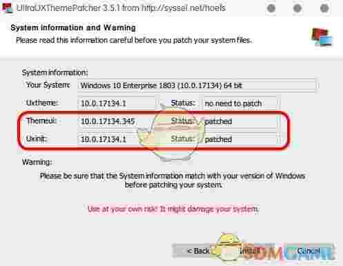 UltraUxThemePatcher(Windows主题破解通用补丁)v3.6.3