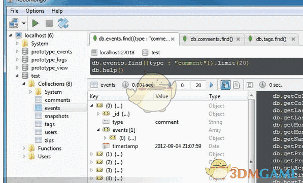 mongodb可视化工具 0.8.5