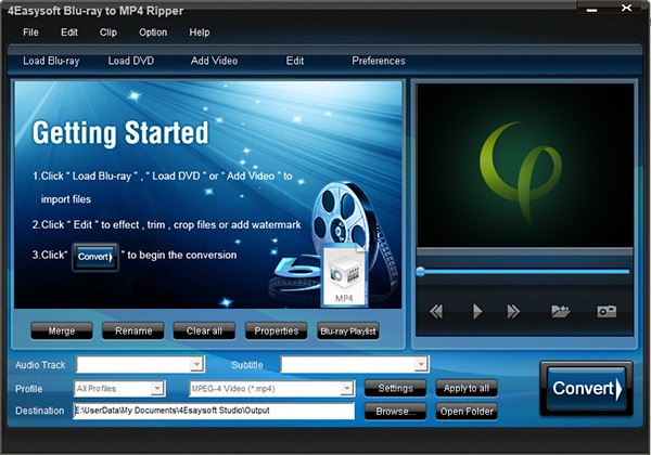 4Easysoft Blu-ray to MP4 Ripper最新版