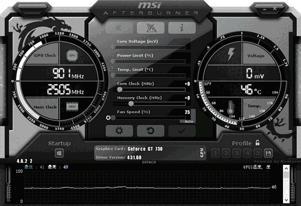 《MSI Afterburner》最新版