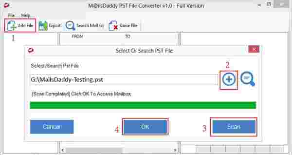 MailsDaddy PST File Converter1.0
