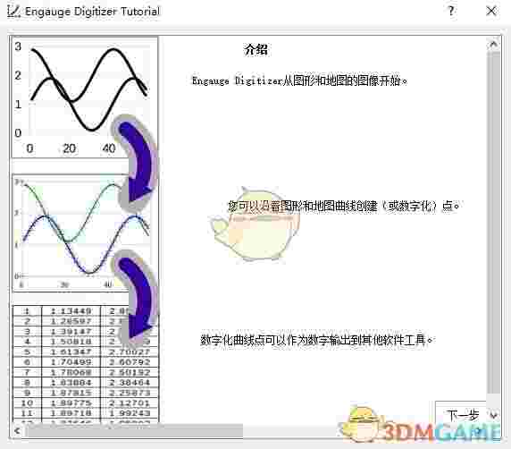 Engauge Digitizerv11.3