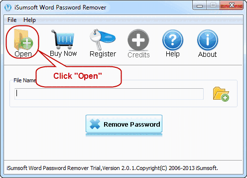 iSumsoft Word Password RemoverV3.1.1