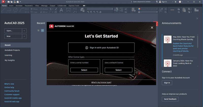 AutoCAD 2025v25.0.58.0