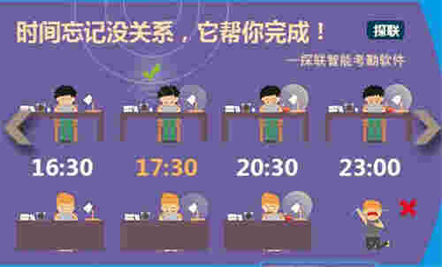 探联智能考勤系统v1.0